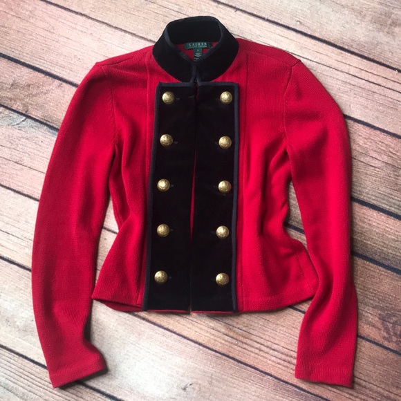 Lauren Ralph Lauren Sweaters - Lauren Ralph Lauren Military cardigan sweater